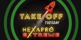 Take off Tuesdays on HexaPro Extreme