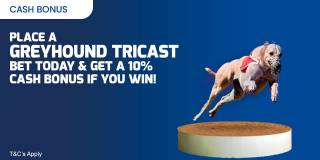 Greyhounds - 10% Winning Tricast Bonus