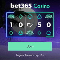 Register with Bet365 Casino
