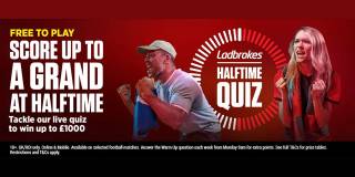 Free-to-Play Half Time Quiz