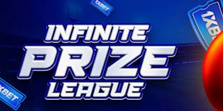 1xBet Offer IPL Infinite Prize League Banner