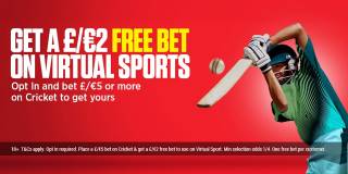 £2 Free Bet on Virtual Sports