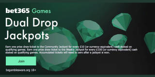 Bet365 Games Dual Drop Jackpots