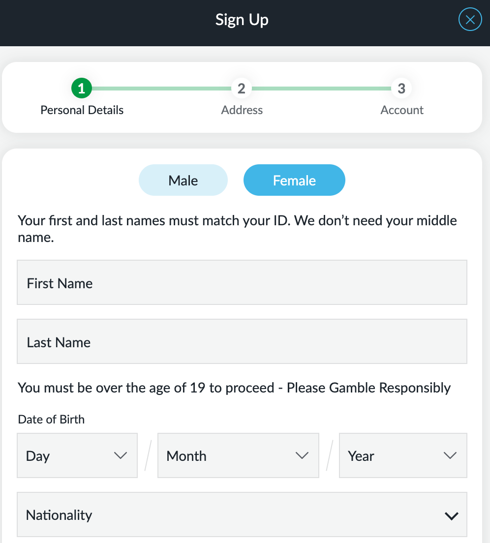 How to claim sign up offer with Betvictor Canada