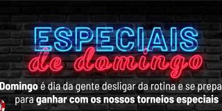 Especiais de domingo - $250.000 prêmios garantidos!