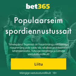 Bet365 - Populaarseim spordiennustussait - Liitu