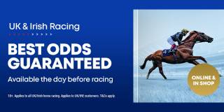 Best Odds Guaranteed on UK & Irish Racing