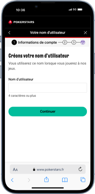 Inscription Pokerstars