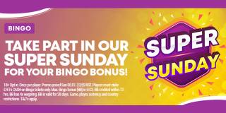 Super Sunday Bingo