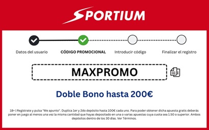 Código promocional Sportium
