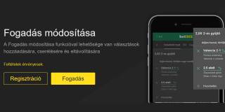 Fogadás módosítása