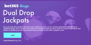 Bet365 Bingo Dual Drop Jackpots