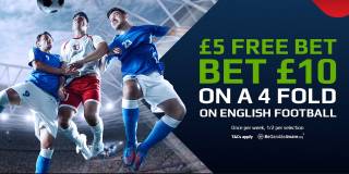 £5 Free Bet When You Place a £10 Acca