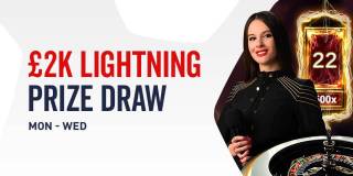 £2k Lightning Prize Draw