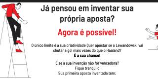Faça a sua aposta: Reembolso de até 100%!