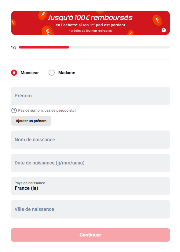 Code promo Betclic