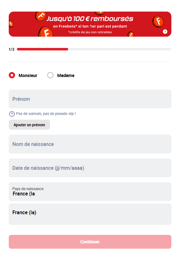 Code promo Betclic