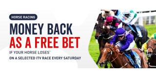 Money Back as a Free Bet if your Horse Loses
