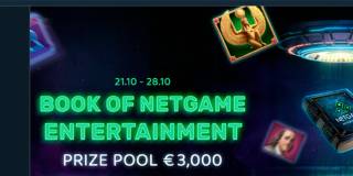 LIVRO DE ENTRETENIMENTO NETGAME JOGUE E GANHE UMA PARTE DE €3,000!