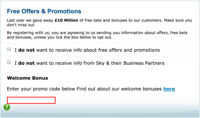 Sky Bet Promo Code - £10 No Deposit Bonus For November Sky Bet Promo Code - £10 No Deposit Bonus For November