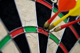 Dart 3 gange bullseye